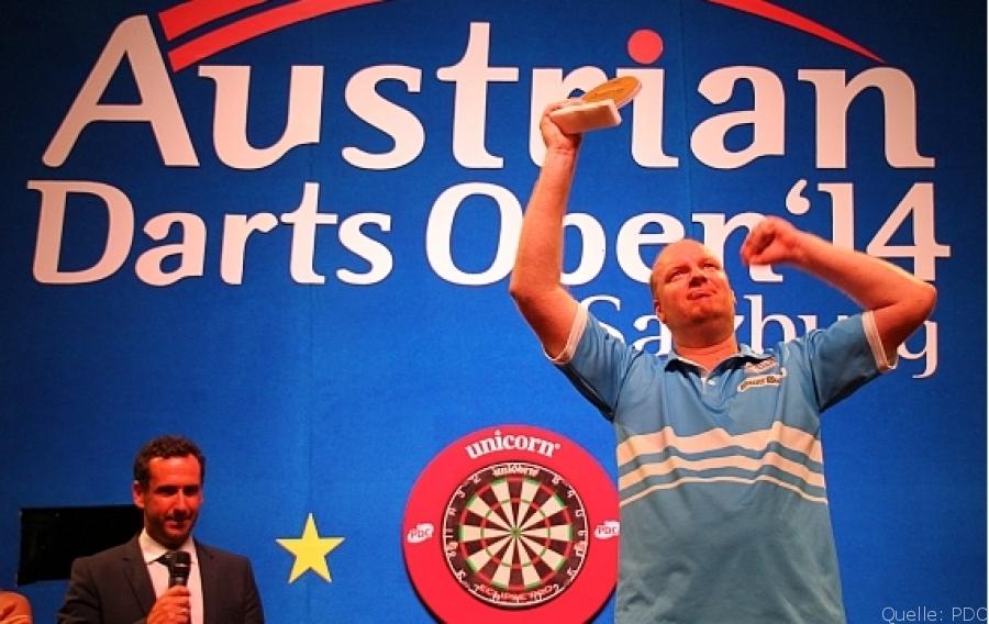 Van der Voort gewinnt die Austrian Darts Open 2014