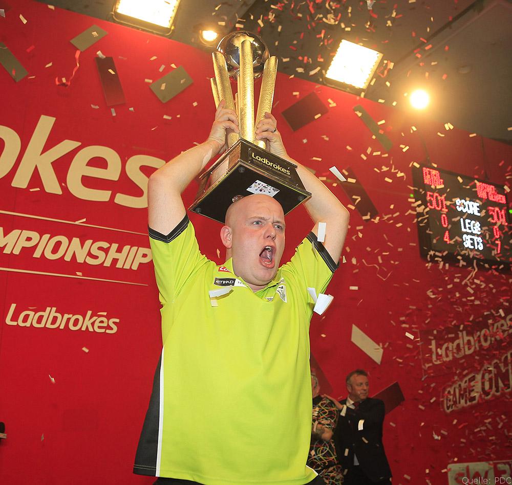 Michael van Gerwen im Interview