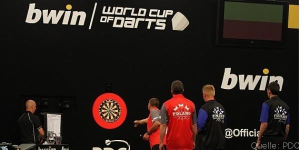 World Cup of Darts 2014: Tag 1